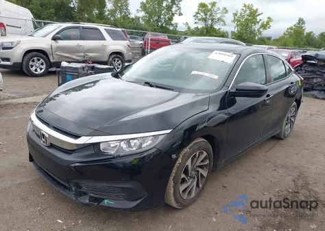 2018 Honda Civic Ex z USA, uszkodzony, nr VIN 2HGFC2F74JH598934